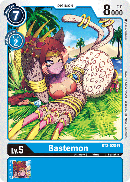 Bastemon [BT3-028] [Release Special Booster Ver.1.5] | Card Merchant Takapuna