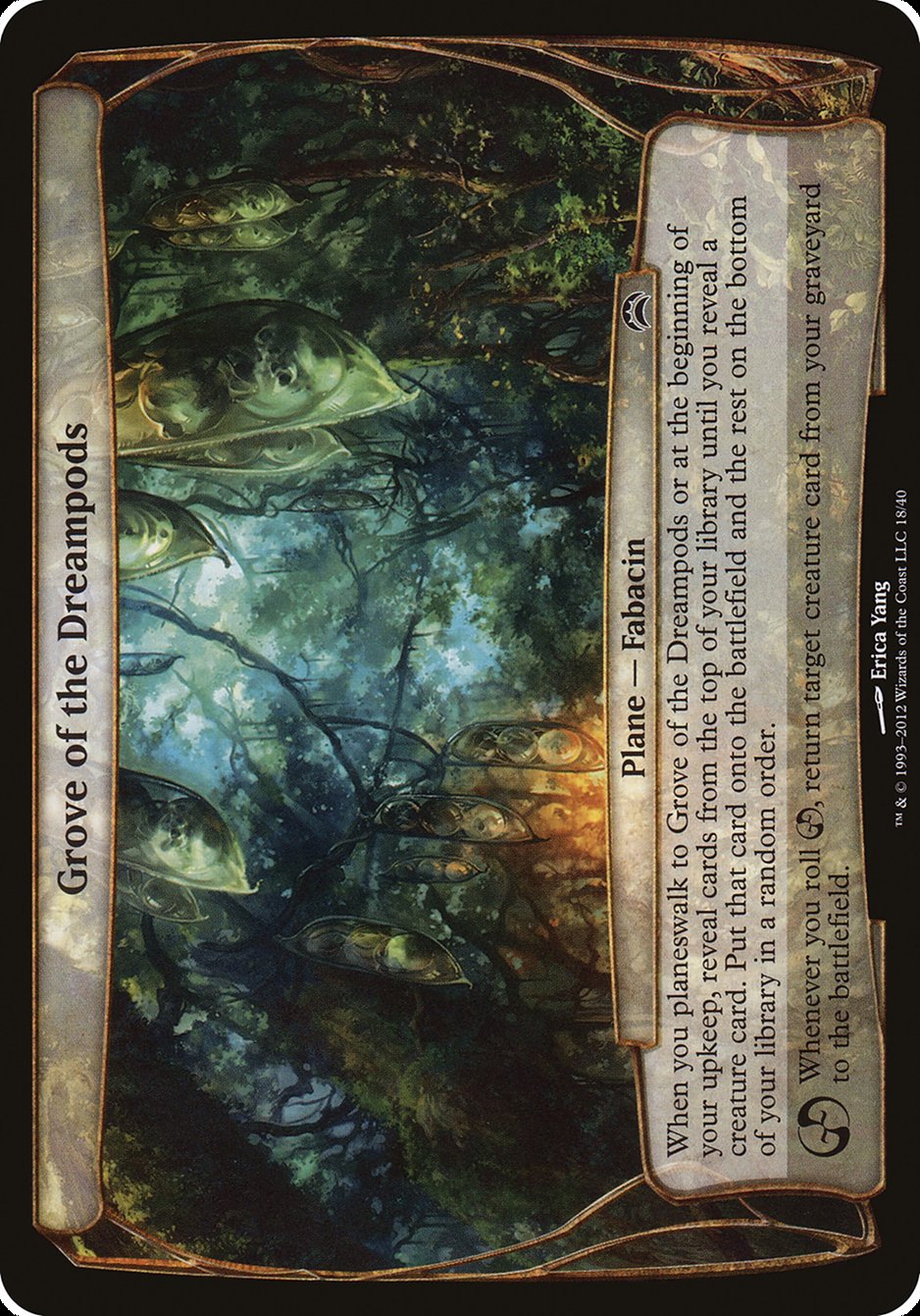 Grove of the Dreampods (Planes) [Planechase 2012 Planes] | Card Merchant Takapuna