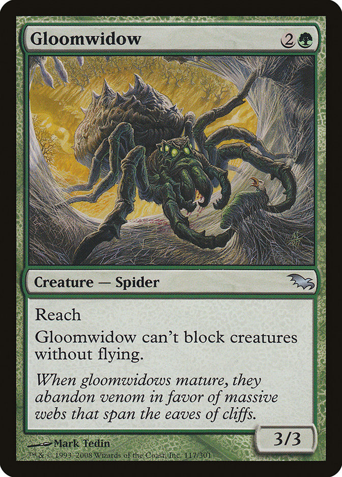 Gloomwidow [Shadowmoor] | Card Merchant Takapuna