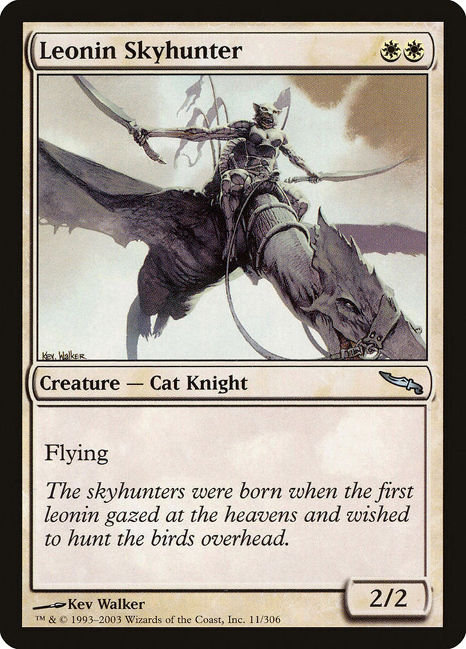 Leonin Skyhunter [Mirrodin] | Card Merchant Takapuna