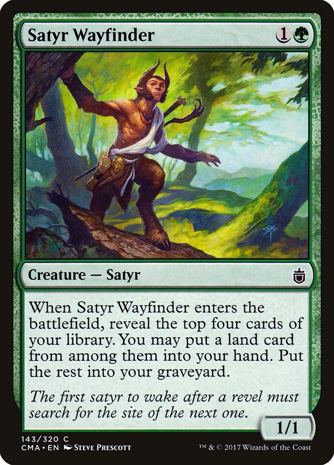 Satyr Wayfinder [Commander Anthology] | Card Merchant Takapuna