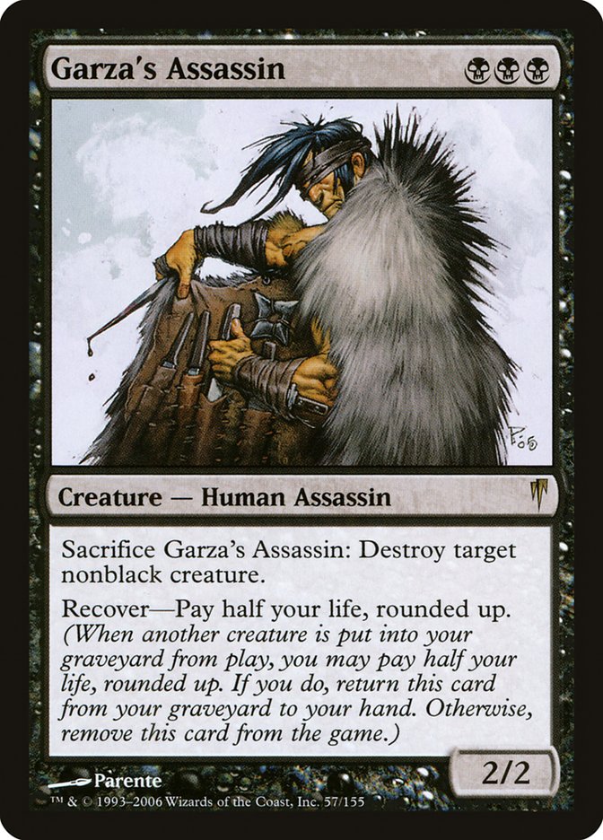 Garza's Assassin [Coldsnap] | Card Merchant Takapuna