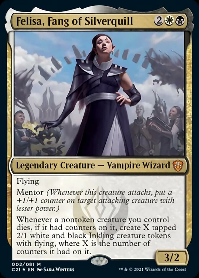 Felisa, Fang of Silverquill [Commander 2021] | Card Merchant Takapuna