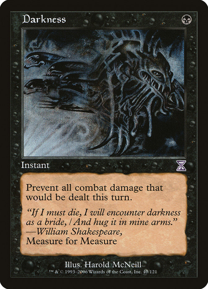 Darkness [Time Spiral Timeshifted] | Card Merchant Takapuna