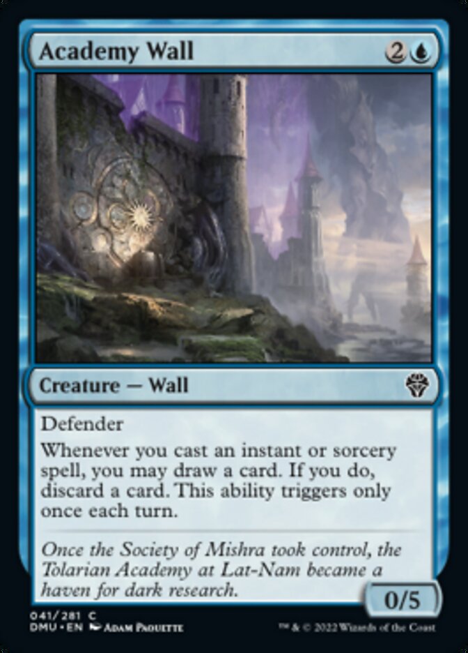 Academy Wall [Dominaria United] | Card Merchant Takapuna