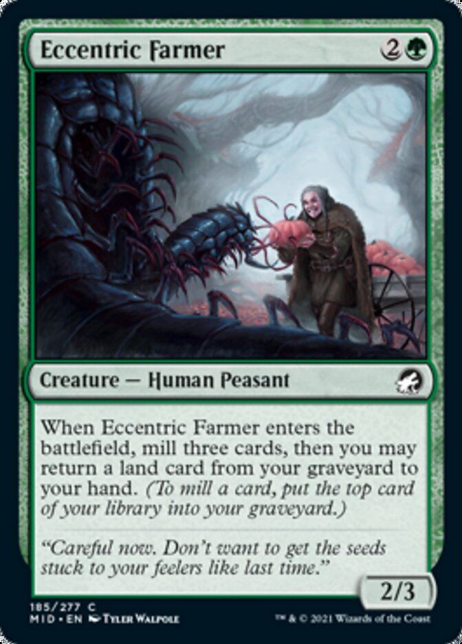 Eccentric Farmer [Innistrad: Midnight Hunt] | Card Merchant Takapuna