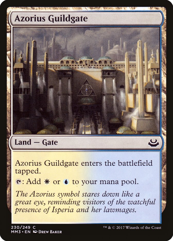 Azorius Guildgate [Modern Masters 2017] | Card Merchant Takapuna