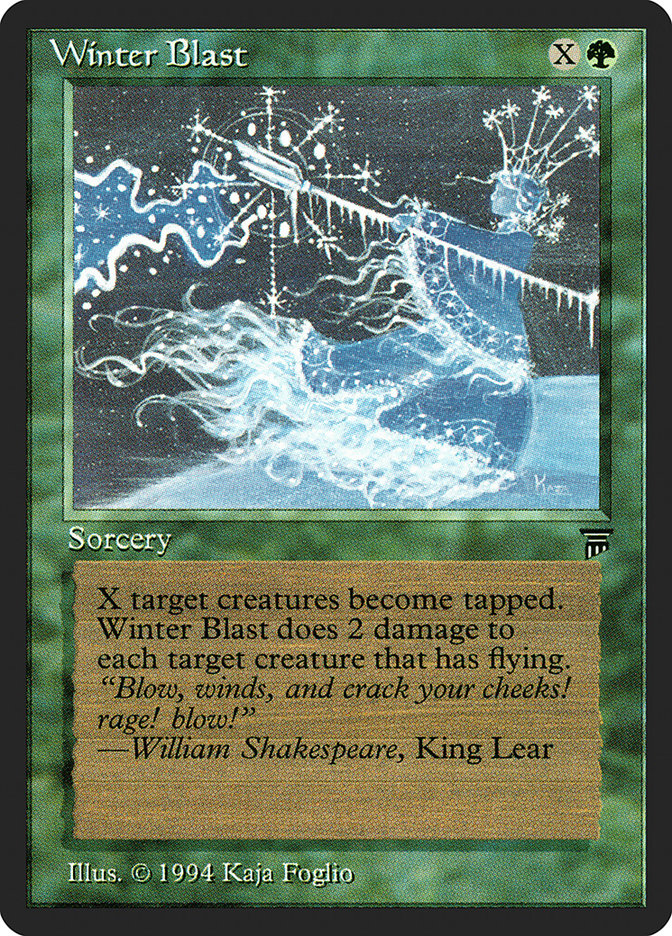 Winter Blast [Legends] | Card Merchant Takapuna