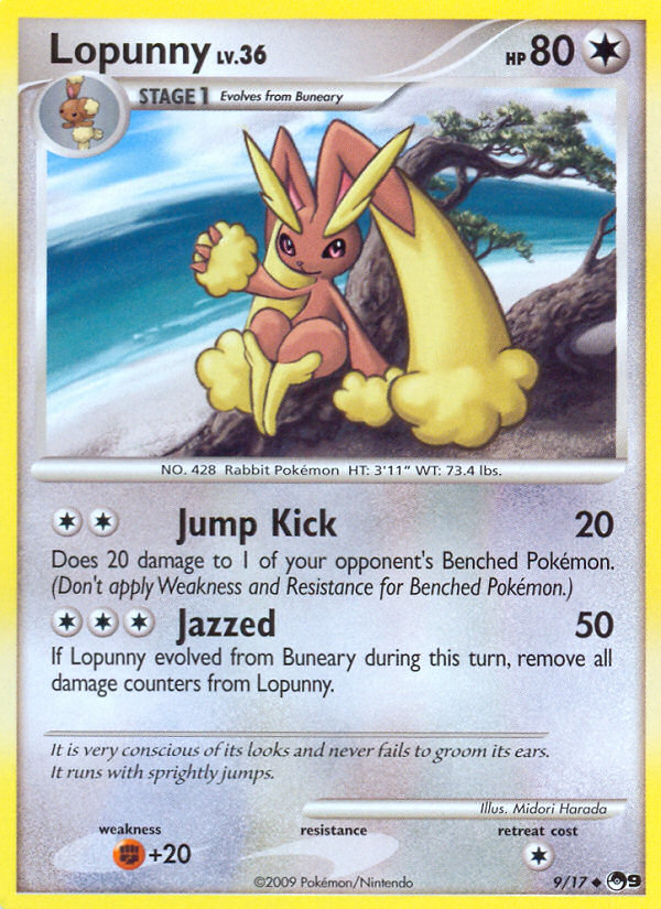 Lopunny (9/17) [POP Series 9] | Card Merchant Takapuna