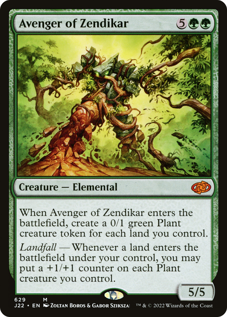 Avenger of Zendikar [Jumpstart 2022] | Card Merchant Takapuna