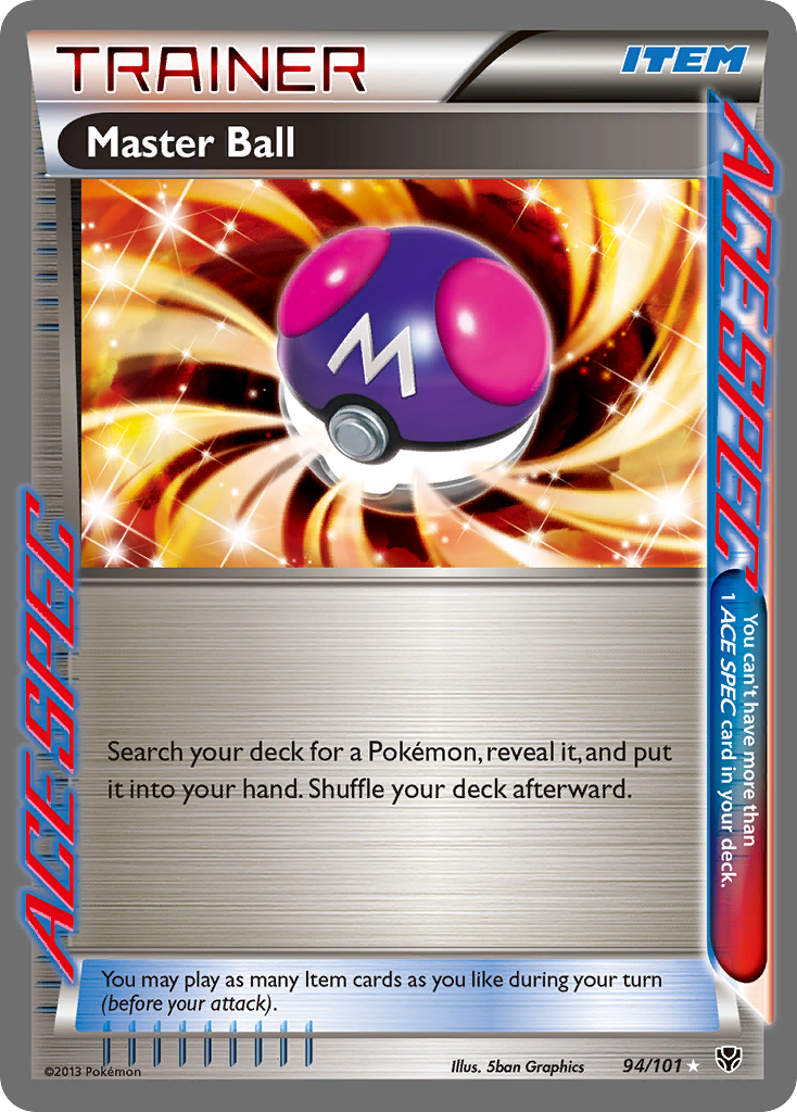 Master Ball (94/101) [Black & White: Plasma Blast] | Card Merchant Takapuna