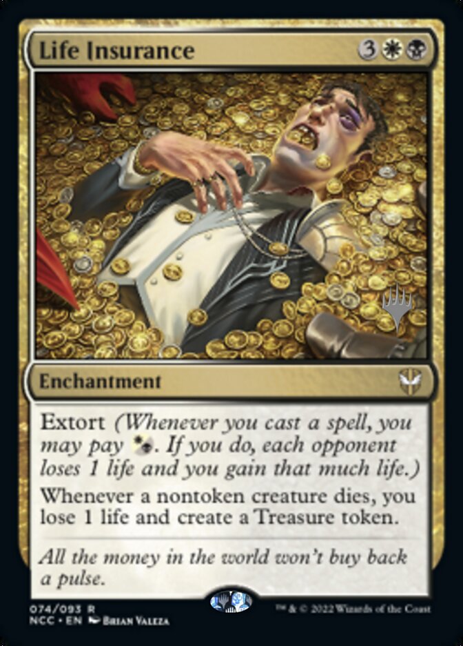 Life Insurance (Promo Pack) [Streets of New Capenna Commander Promos] | Card Merchant Takapuna