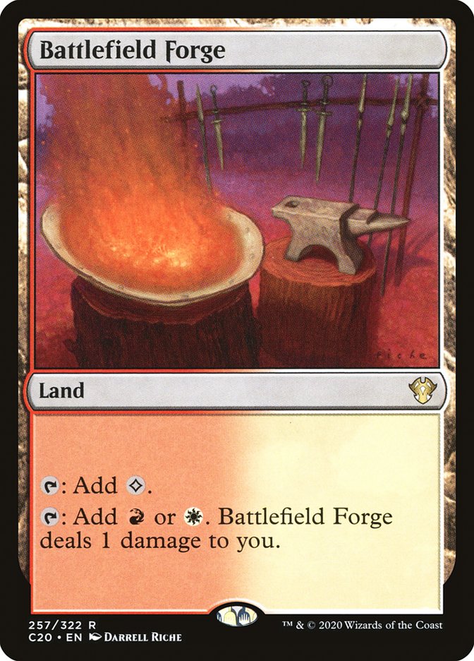 Battlefield Forge [Commander 2020] | Card Merchant Takapuna