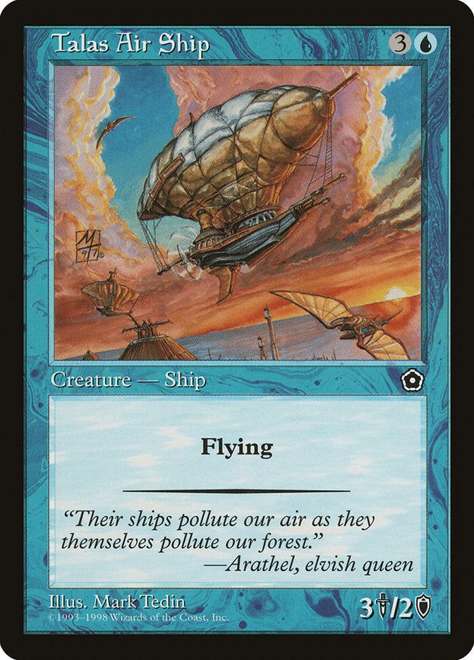 Talas Air Ship [Portal Second Age] | Card Merchant Takapuna