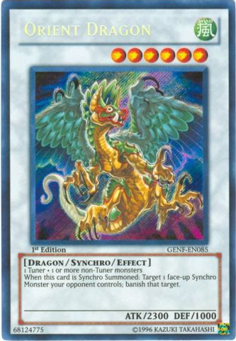 Orient Dragon [GENF-EN085] Secret Rare | Card Merchant Takapuna