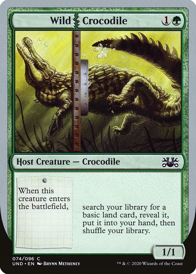 Wild Crocodile [Unsanctioned] | Card Merchant Takapuna