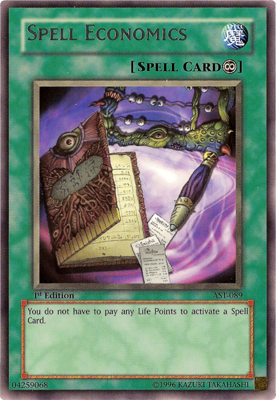 Spell Economics [AST-089] Rare | Card Merchant Takapuna