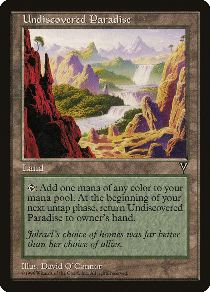 Undiscovered Paradise [Visions] | Card Merchant Takapuna