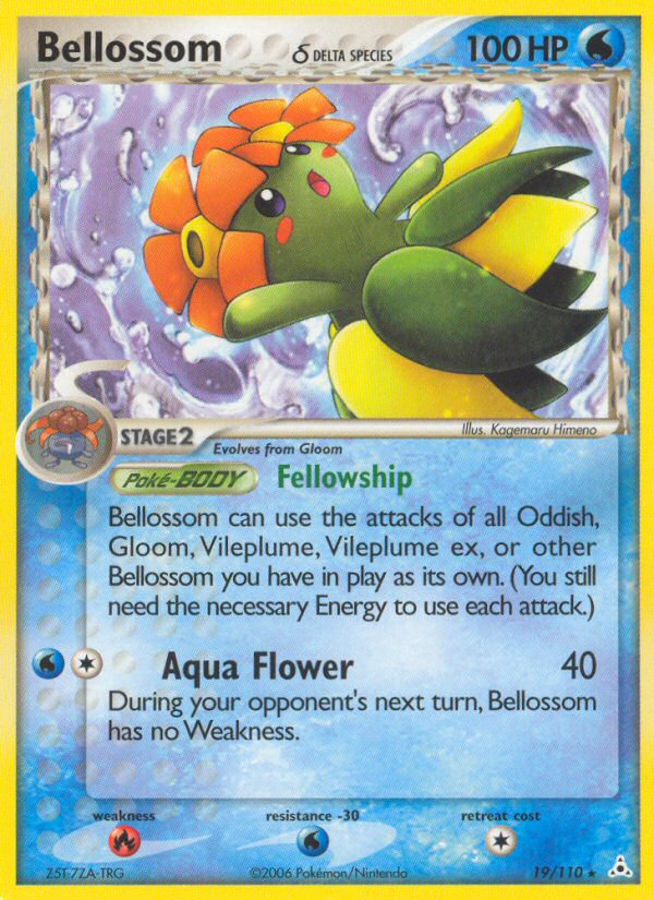 Bellossom (19/110) (Delta Species) [EX: Holon Phantoms] | Card Merchant Takapuna