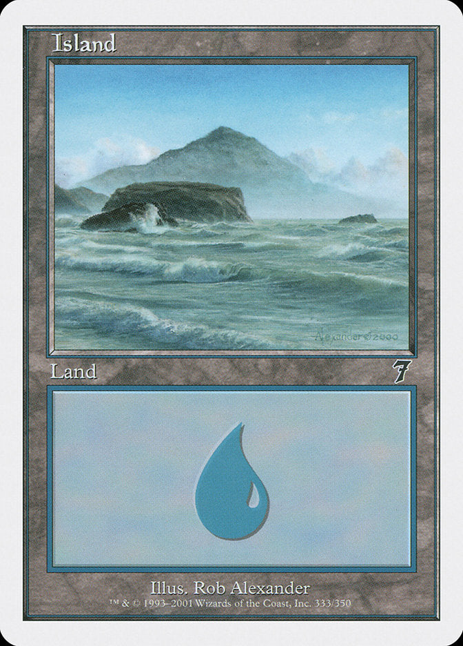 Island (333) [Seventh Edition] | Card Merchant Takapuna