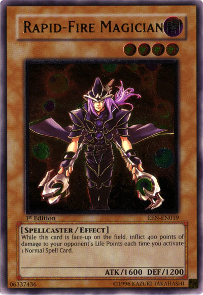 Rapid-Fire Magician [EEN-EN019] Ultimate Rare | Card Merchant Takapuna