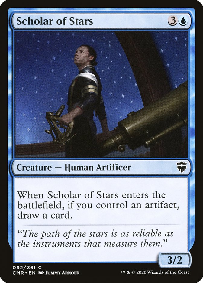 Scholar of Stars [Commander Legends] | Card Merchant Takapuna