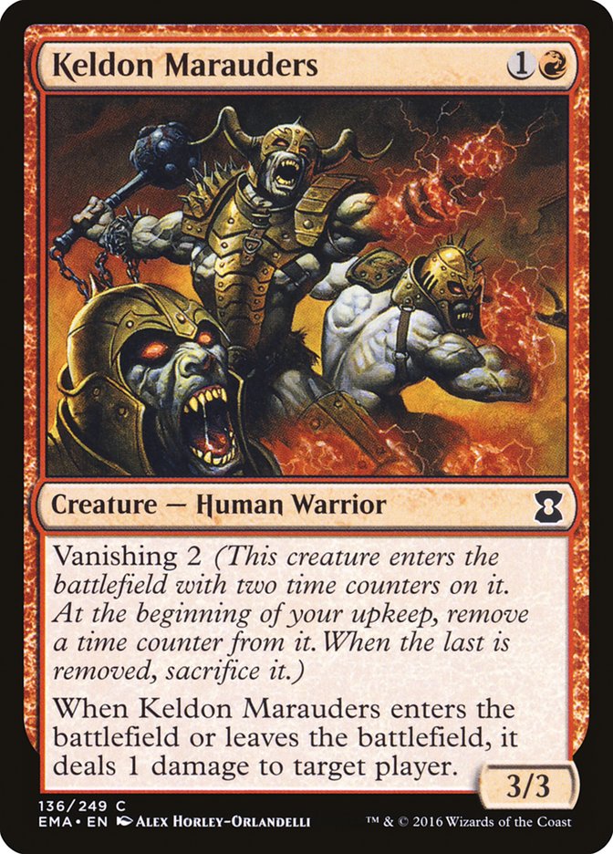 Keldon Marauders [Eternal Masters] | Card Merchant Takapuna