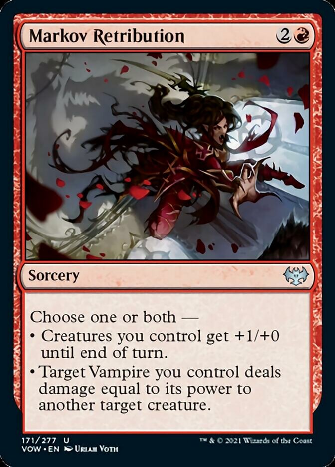 Markov Retribution [Innistrad: Crimson Vow] | Card Merchant Takapuna