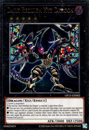 Dark Requiem Xyz Dragon [OP15-EN002] Ultimate Rare | Card Merchant Takapuna