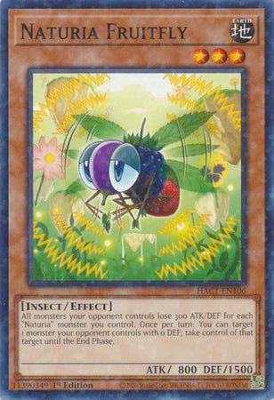 Naturia Fruitfly (Duel Terminal) [HAC1-EN106] Common | Card Merchant Takapuna