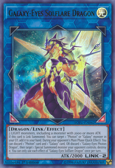 Galaxy-Eyes Solflare Dragon [SOFU-EN042] Ultra Rare | Card Merchant Takapuna