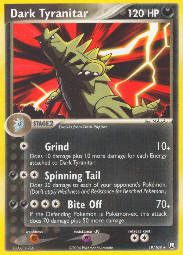 Dark Tyranitar (19/109) [EX: Team Rocket Returns] | Card Merchant Takapuna