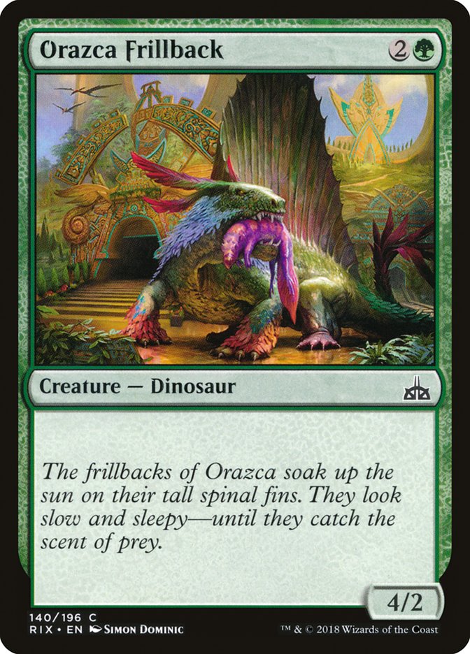 Orazca Frillback [Rivals of Ixalan] | Card Merchant Takapuna