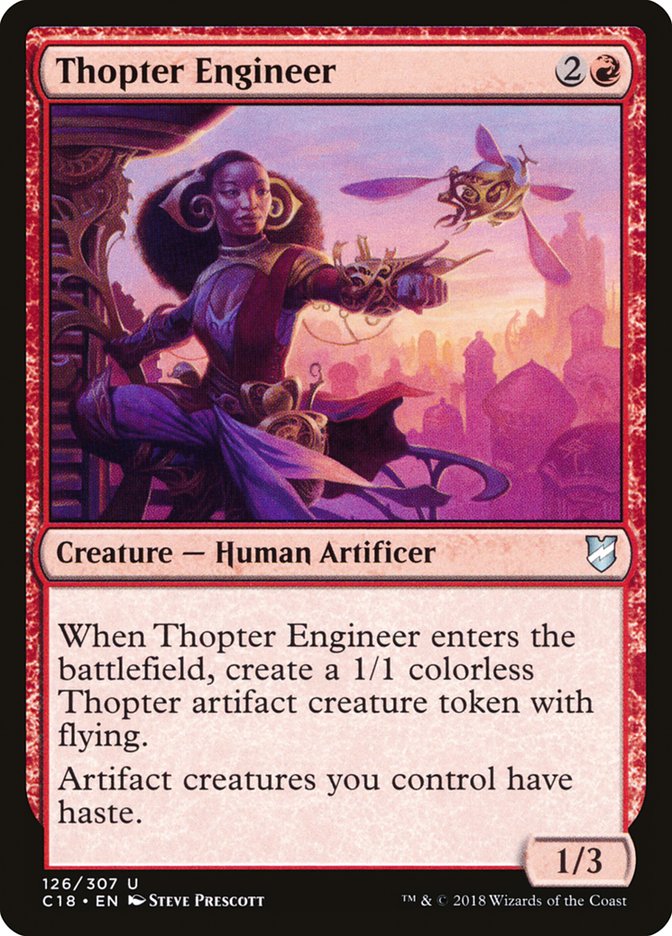 Thopter Engineer [Commander 2018] | Card Merchant Takapuna