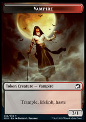 Zombie (005) // Vampire Double-Sided Token [Innistrad: Midnight Hunt Tokens] | Card Merchant Takapuna