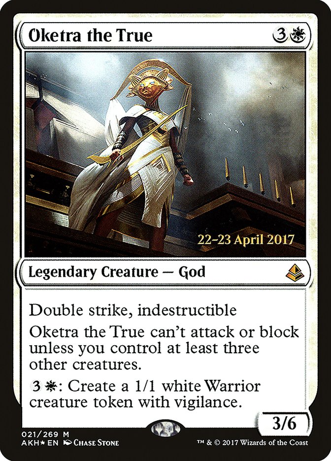 Oketra the True [Amonkhet Prerelease Promos] | Card Merchant Takapuna