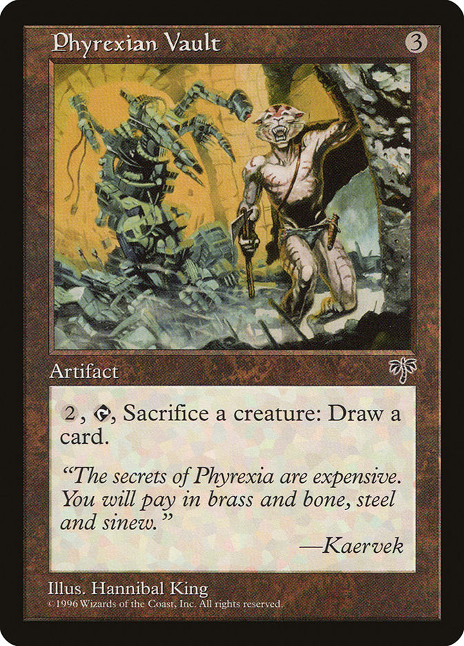 Phyrexian Vault [Mirage] | Card Merchant Takapuna