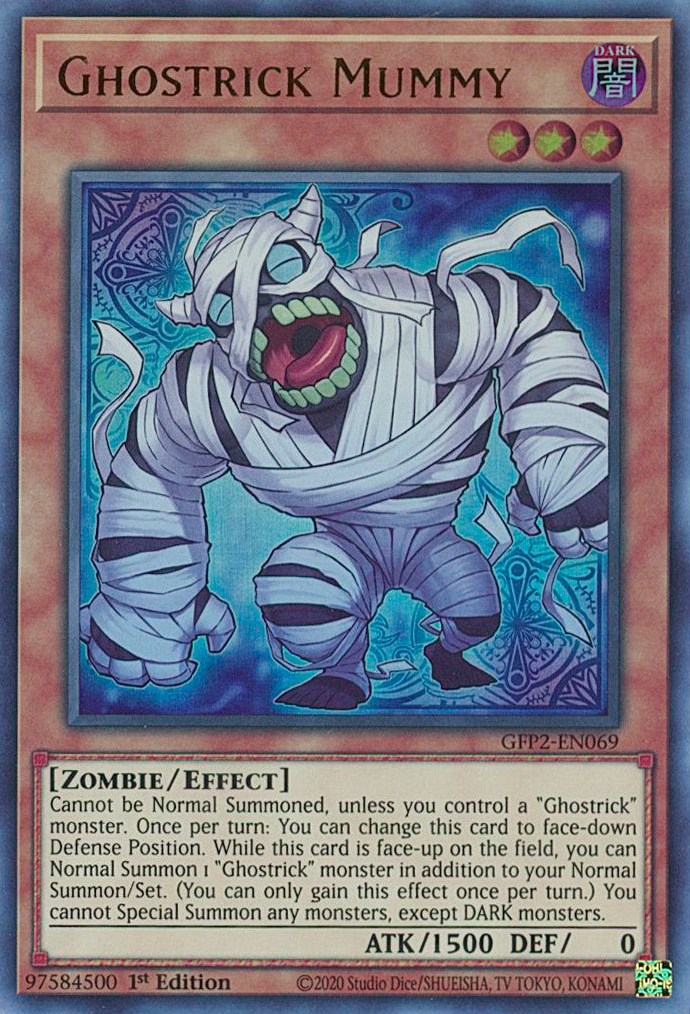 Ghostrick Mummy [GFP2-EN069] Ultra Rare | Card Merchant Takapuna