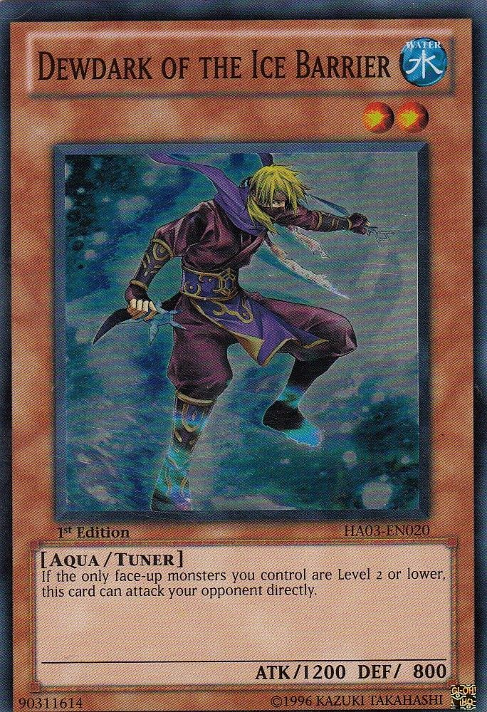 Dewdark of the Ice Barrier [HA03-EN020] Super Rare | Card Merchant Takapuna