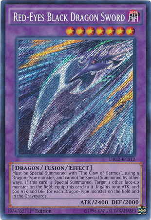 Red-Eyes Black Dragon Sword [DRL2-EN012] Secret Rare | Card Merchant Takapuna