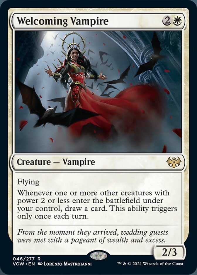 Welcoming Vampire [Innistrad: Crimson Vow] | Card Merchant Takapuna