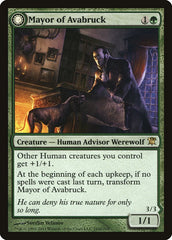 Mayor of Avabruck // Howlpack Alpha [Innistrad] | Card Merchant Takapuna