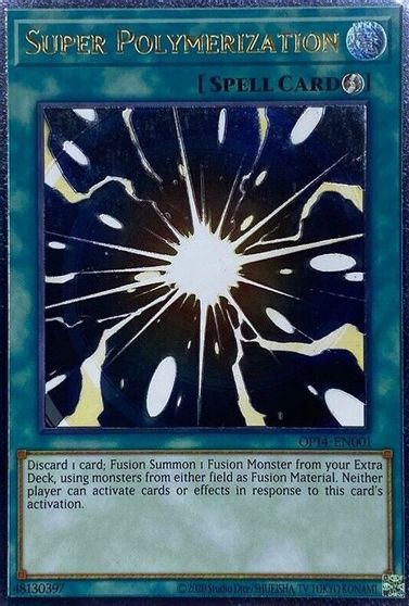 Super Polymerization [OP14-EN001] Ultimate Rare | Card Merchant Takapuna