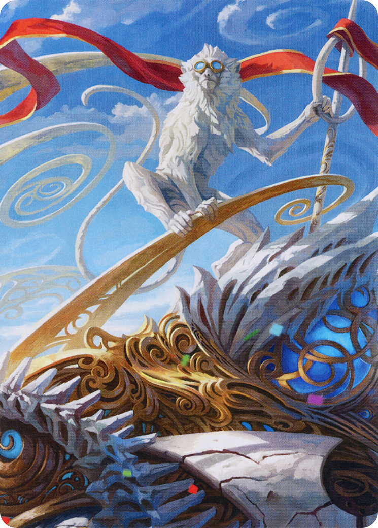 Ragavan, Nimble Pilferer Art Card [March of the Machine Art Series] | Card Merchant Takapuna