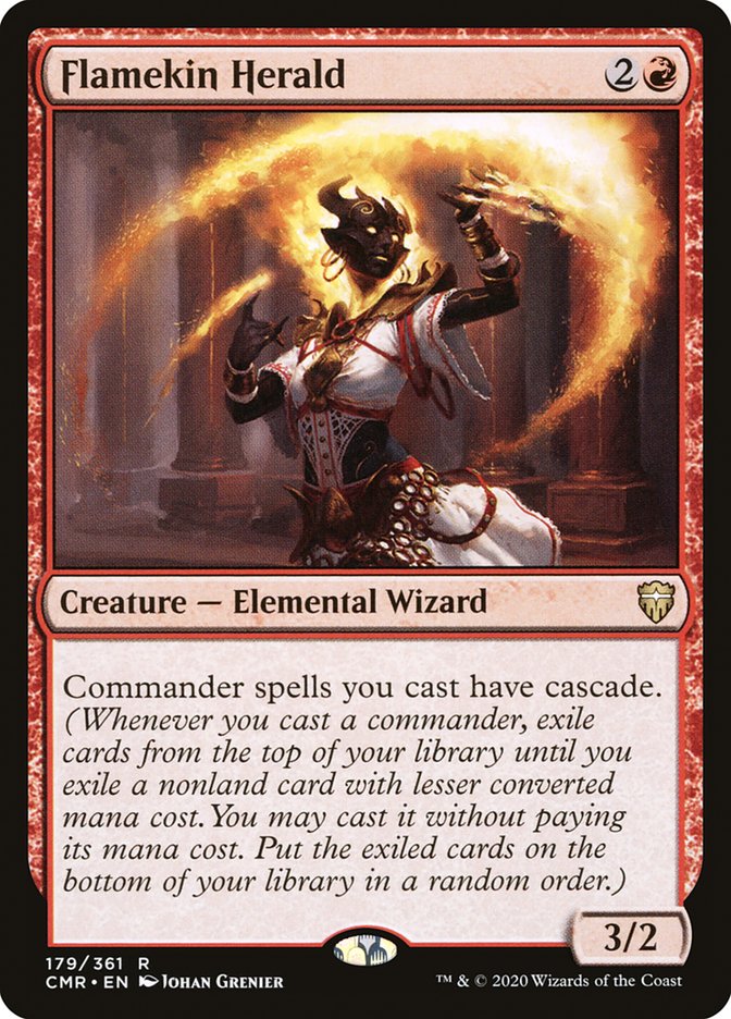 Flamekin Herald [Commander Legends] | Card Merchant Takapuna