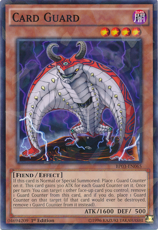 Card Guard [BP03-EN065] Shatterfoil Rare | Card Merchant Takapuna