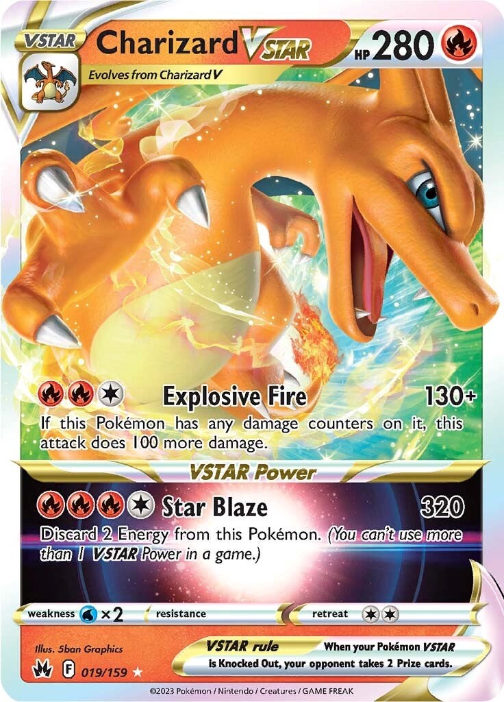 Charizard VSTAR (019/159) [Sword & Shield: Crown Zenith] | Card Merchant Takapuna