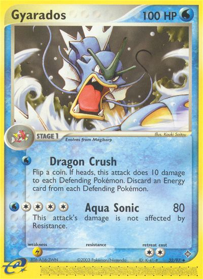 Gyarados (32/97) [EX: Dragon] | Card Merchant Takapuna