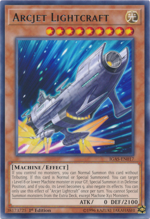 Arcjet Lightcraft [IGAS-EN017] Rare | Card Merchant Takapuna