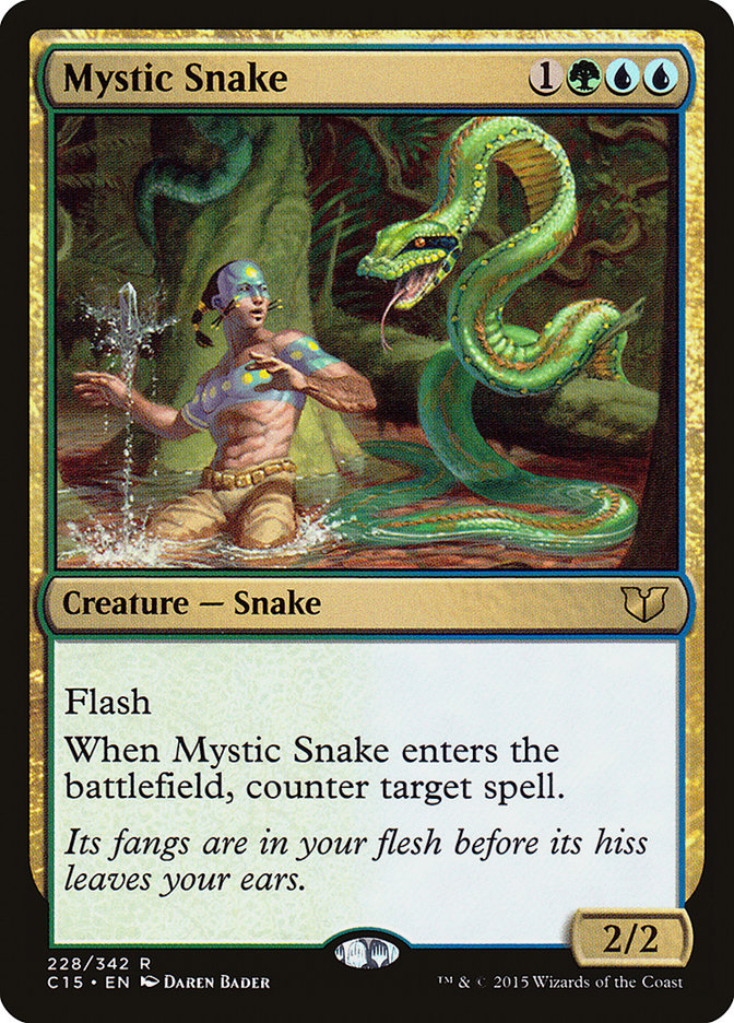 Mystic Snake [Commander 2015] | Card Merchant Takapuna